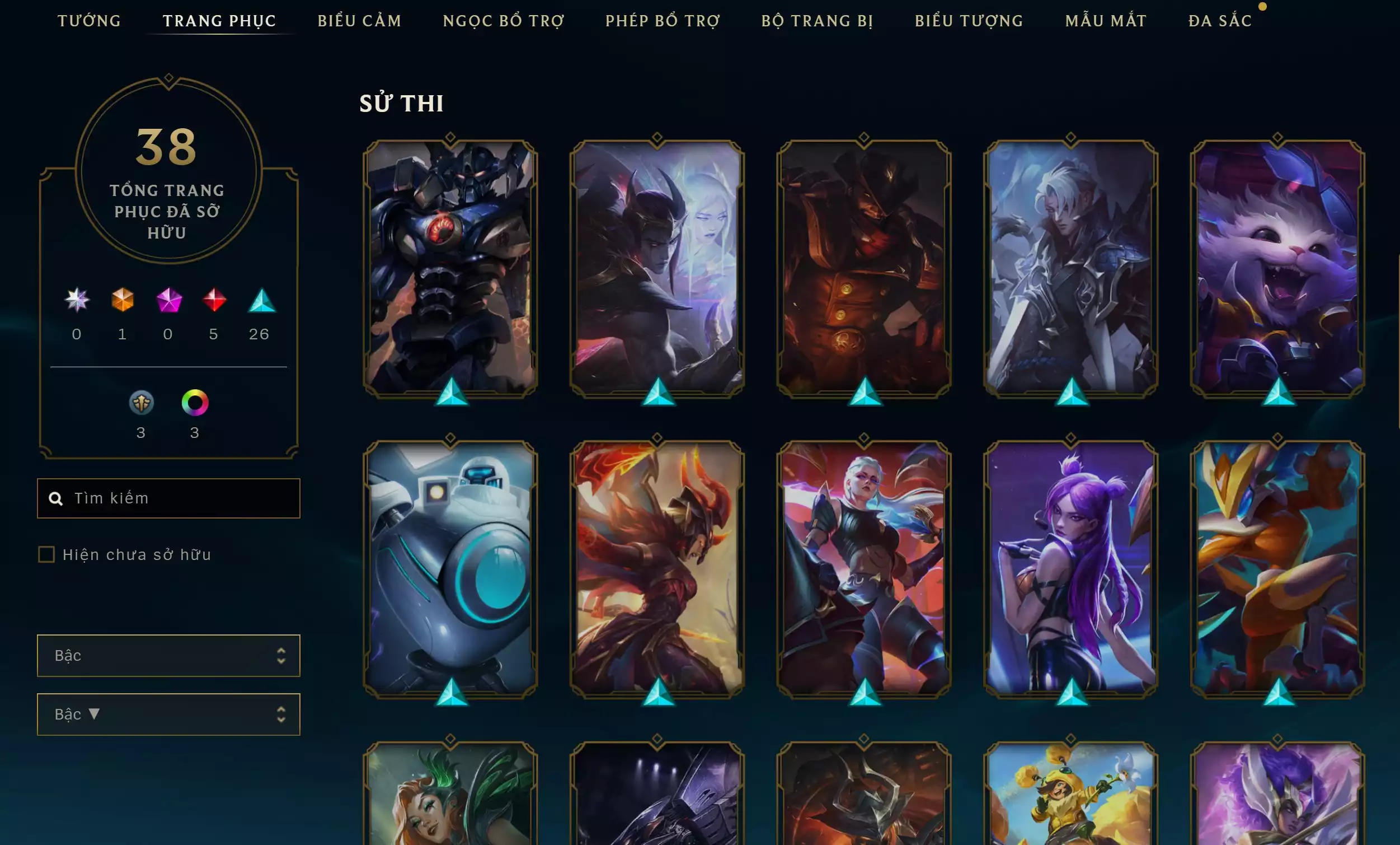 Ảnh 🔰 PET TÍM ✅ GWEN TỬ CHỈ DƯƠNG KHÍ TÍ NỊ ▶ GWEN TÍ NỊ ▶ AKALI TÍ NỊ ⬆️ TRANG PHỤC - 38 SKIN ✅ 3 BỘ CHƯỞNG TÍ NỊ - CỰC ĐẸP ➡️ CHƯỞNG - XOẸT XOẸT 🌠 SÁT CHIÊU HOÀN HẢO 🌠 - SÁT CHIÊU HOÀN HẢO VỆ BINH TINH TÚ 🍁 Vàng IV  ️🍁 CÓ THẺ ĐỔI TÊN INGAME