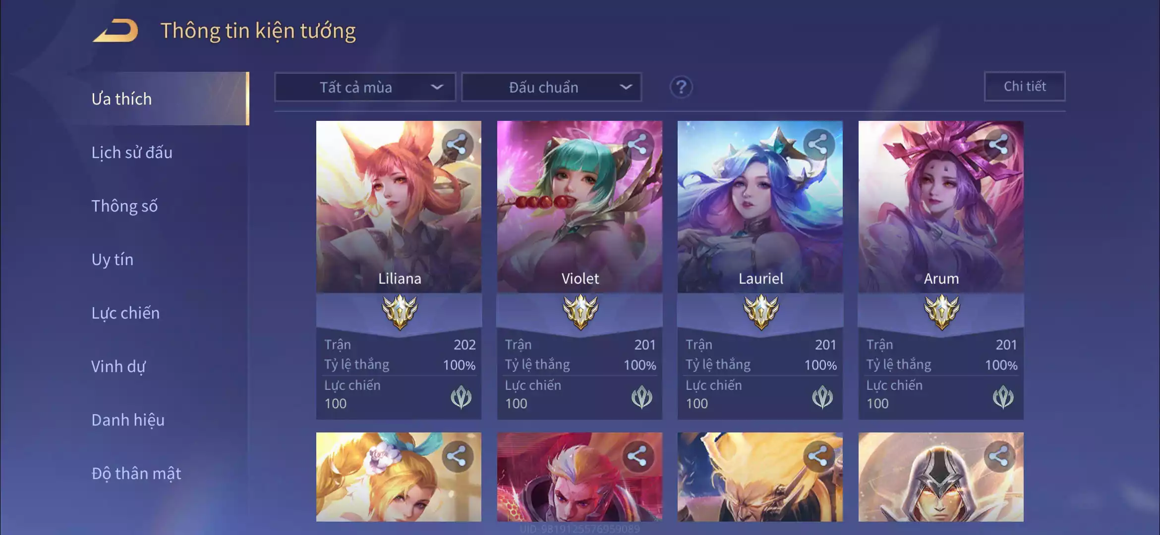 Ảnh ACC REG: FULL SKIN TUYỆT SẮC... TRẮNG THÔNG TIN