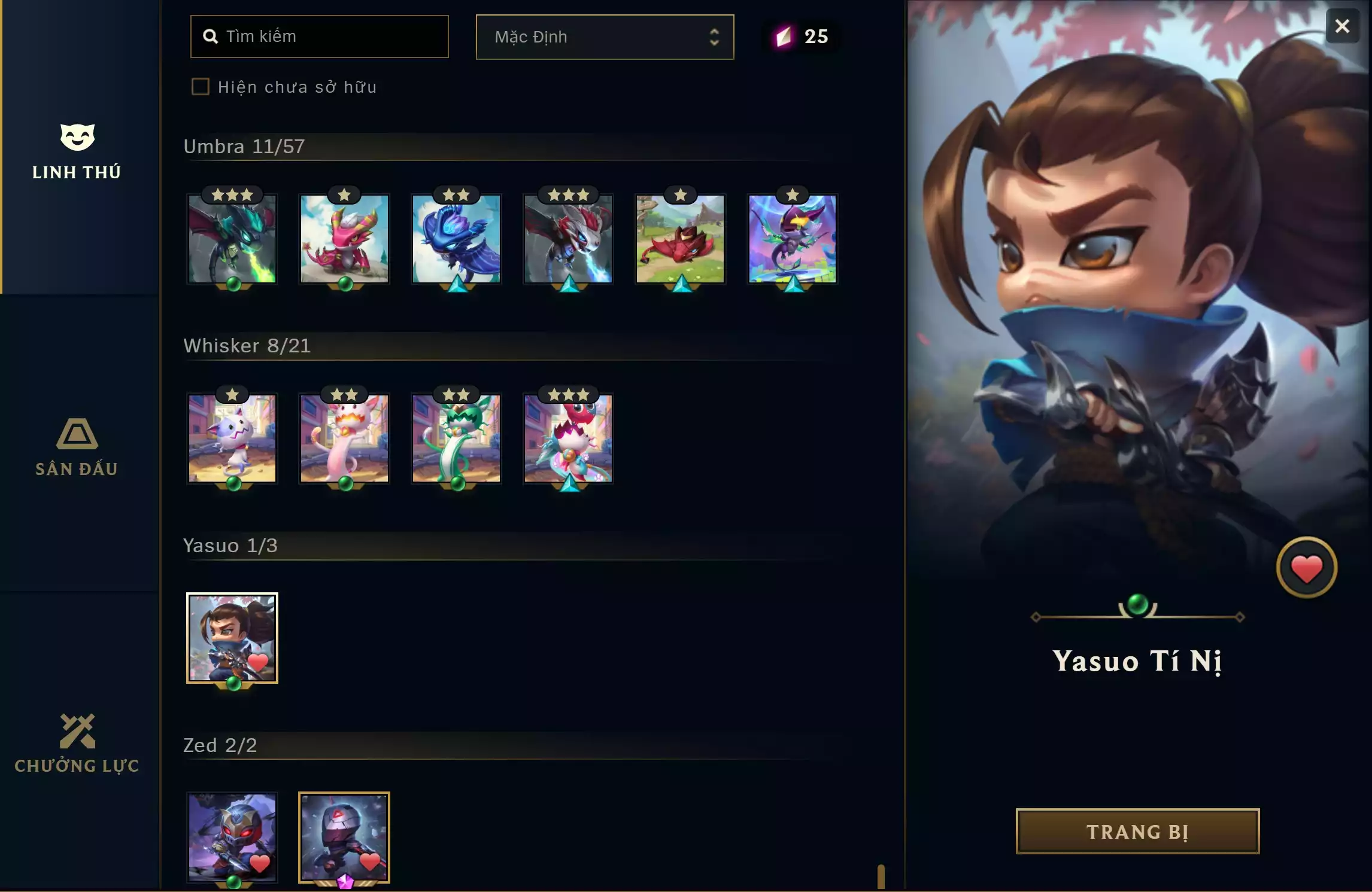 Ảnh 🔰 COMBO PET SÀN VIP ✅SIÊU PHẨM ZED TÍ NỊ ✅ AOSHIN LƯỚT SÓNG ✅ PENGU LUYỆN RỒNG ✅ ZED TÍ NỊ ✅ SONA TÍ NỊ ✅ YASUO TÍ NỊ ⬆️ SÀN - K/DA TẠI ĐỒNG QUY GIỚI ⬆️ 5 SÀN ĐẤU ĐỎ CỰC ĐẸP 🔰 4 HUY CHƯƠNG THẦN THOẠI ⬆️ 400 PHA LÊ XỨ SỞ 🍁 UNRANK 🍁 CÓ THẺ ĐỔI TÊN INGAME