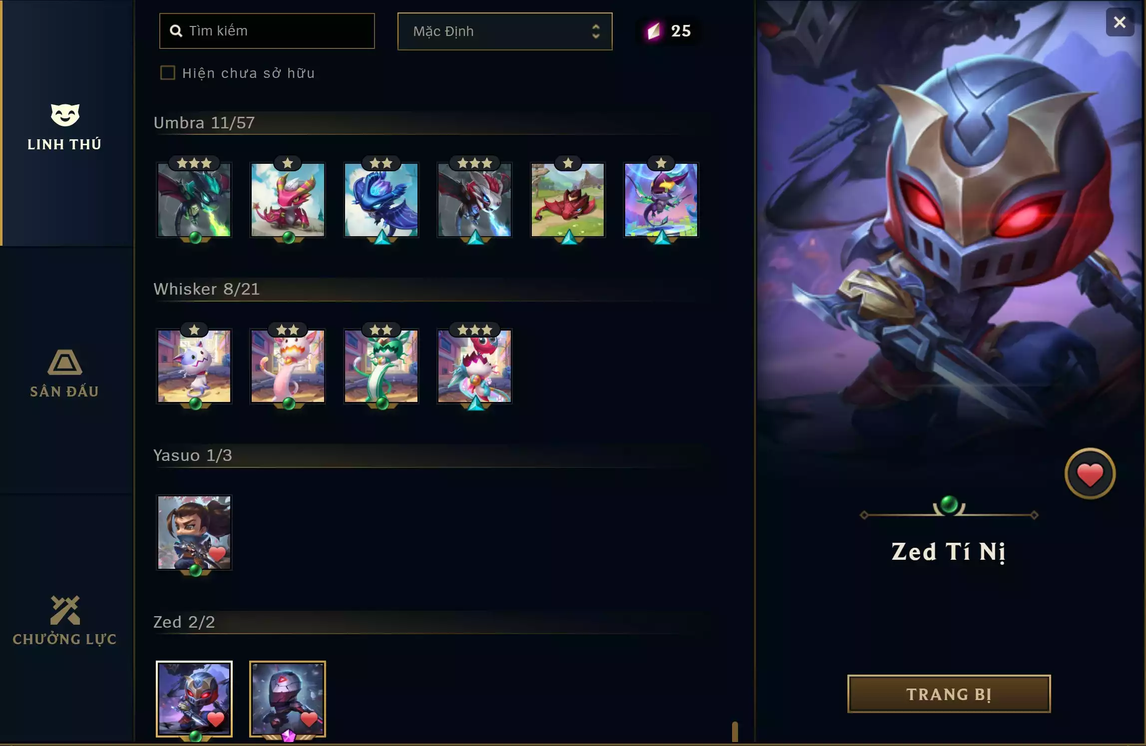 Ảnh 🔰 COMBO PET SÀN VIP ✅SIÊU PHẨM ZED TÍ NỊ ✅ AOSHIN LƯỚT SÓNG ✅ PENGU LUYỆN RỒNG ✅ ZED TÍ NỊ ✅ SONA TÍ NỊ ✅ YASUO TÍ NỊ ⬆️ SÀN - K/DA TẠI ĐỒNG QUY GIỚI ⬆️ 5 SÀN ĐẤU ĐỎ CỰC ĐẸP 🔰 4 HUY CHƯƠNG THẦN THOẠI ⬆️ 400 PHA LÊ XỨ SỞ 🍁 UNRANK 🍁 CÓ THẺ ĐỔI TÊN INGAME