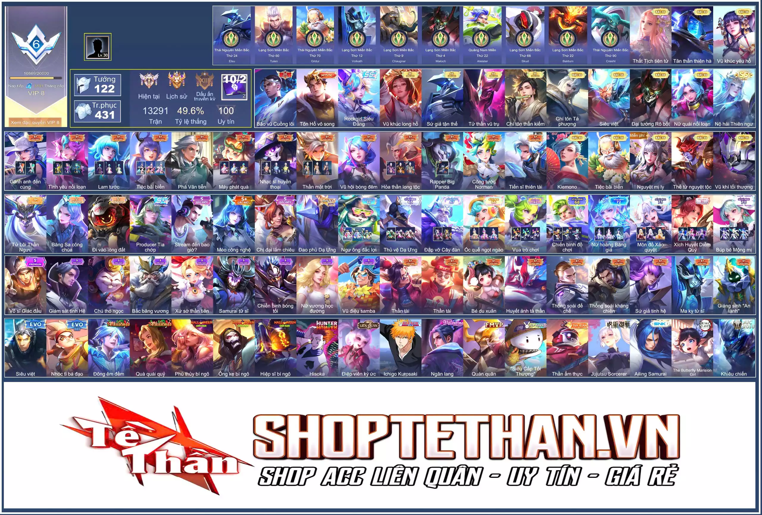 Ảnh Raz Bão vũ Cuồng lôi, Zata Chí tôn Tà Phượng, Elsu sứ giả, Hayate tử thần...