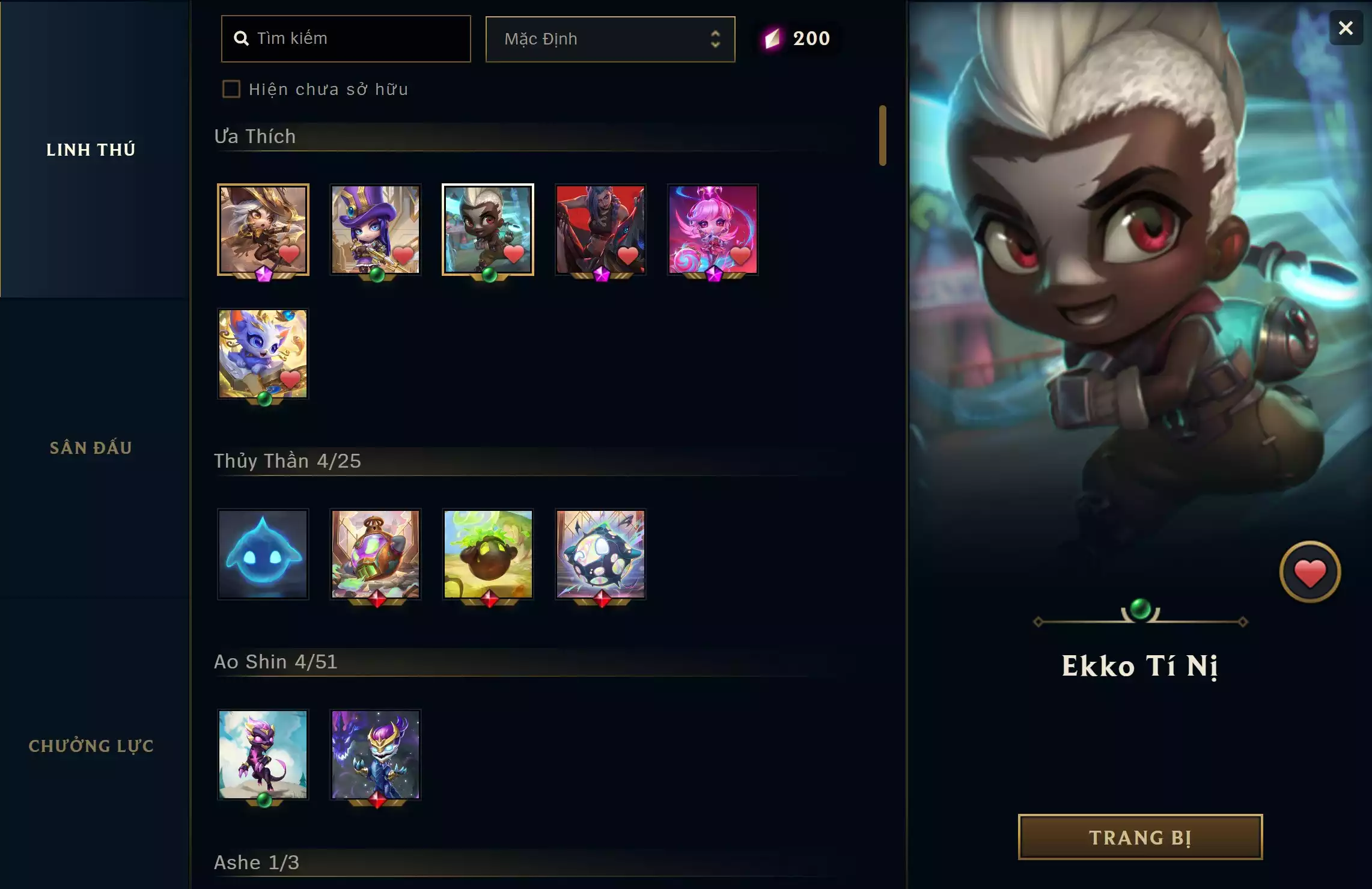 Ảnh ✅ TFT - MAIN NỮ  ▶ T1 ORIANA TÍ NỊ ▶ ASHE CAO BỒI TÍ NỊ ▶ ARCANE JINX ĐỘT PHÁ ⬆️ 6 CHƯỞNG LỰC LIMIT ĐẸP MẮT ➡️ CHƯỞNG - LỆNH T1 SÓNG ÂM ➡️ CHƯỞNG - ĐẠI BĂNG TIỄN CAO BỒI ➡️ CHƯỞNG - ARCANE TÊN LỬA ĐẠN DẠO SIÊU KHỦNG KHIẾP ✅ 3 TÍ NỊ THƯỜNG 🍁 DƯ 2 HUY CHƯƠNG (50/60)