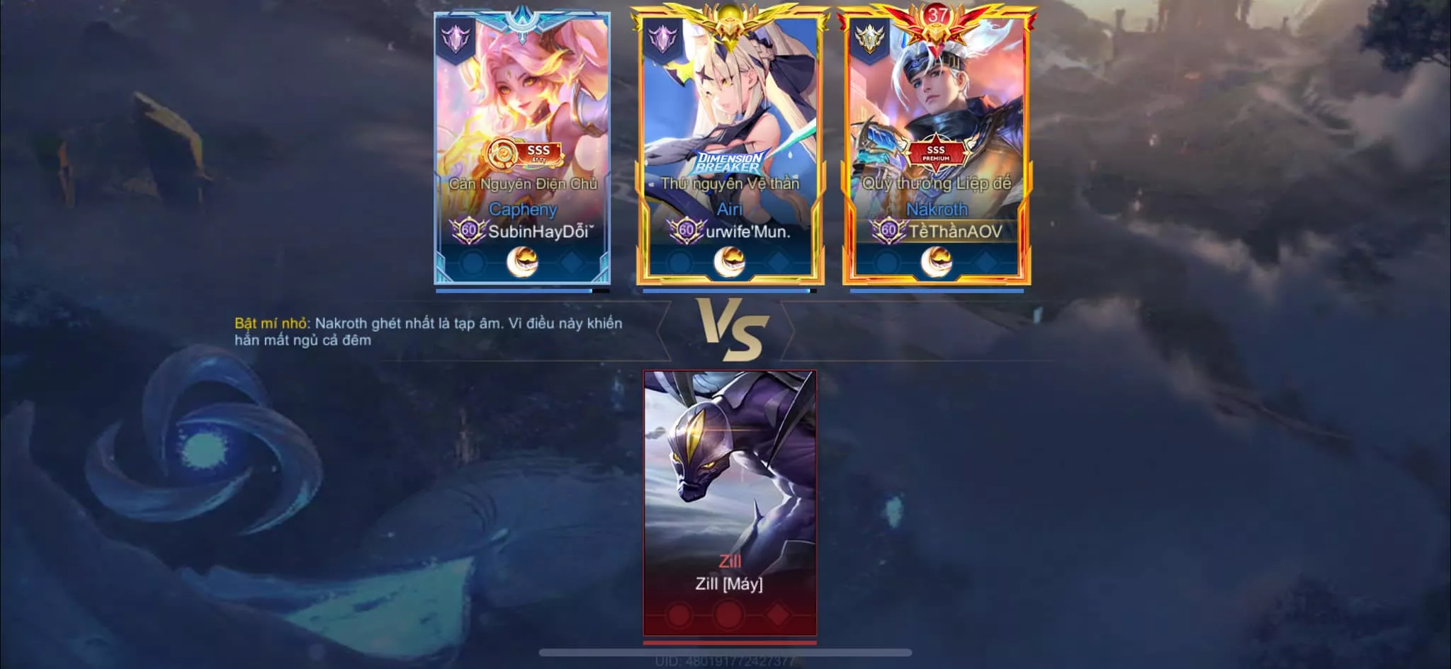 Ảnh (VIP 10 - 410K QH) FULL SKIN LIÊN QUÂN, 21 ẤN, MÁC THÁCH ĐẤU, 2 CỤC TÍM, ĐỔI ĐƯỢC AVATAR, GIAO DỊCH AN TOÀN, BẢO HÀNH ĐẦY ĐỦ
