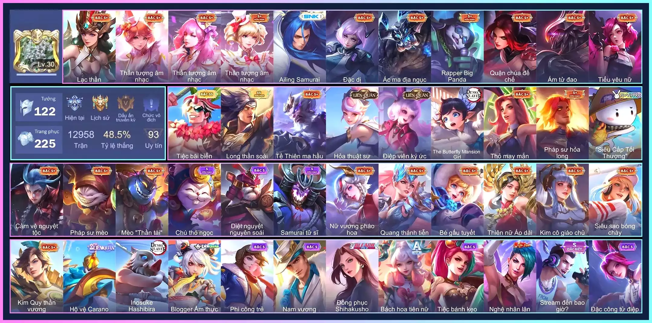 Yorn long thần soái…
