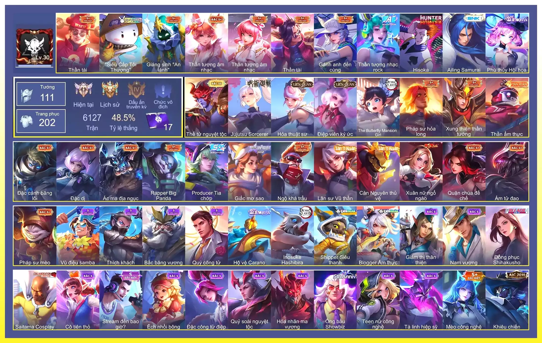 Yorn thế từ nguyệt tộc…