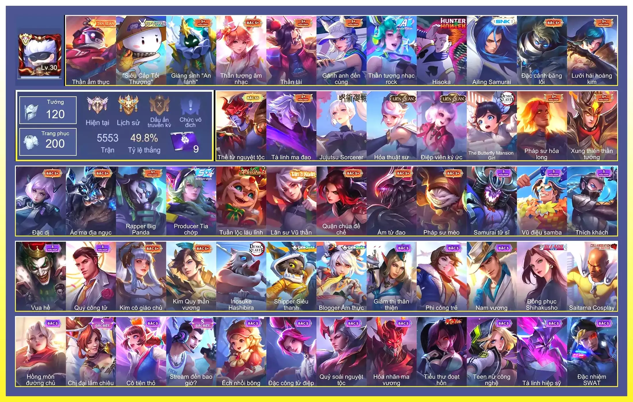 Yorn thế từ nguyệt tộc…