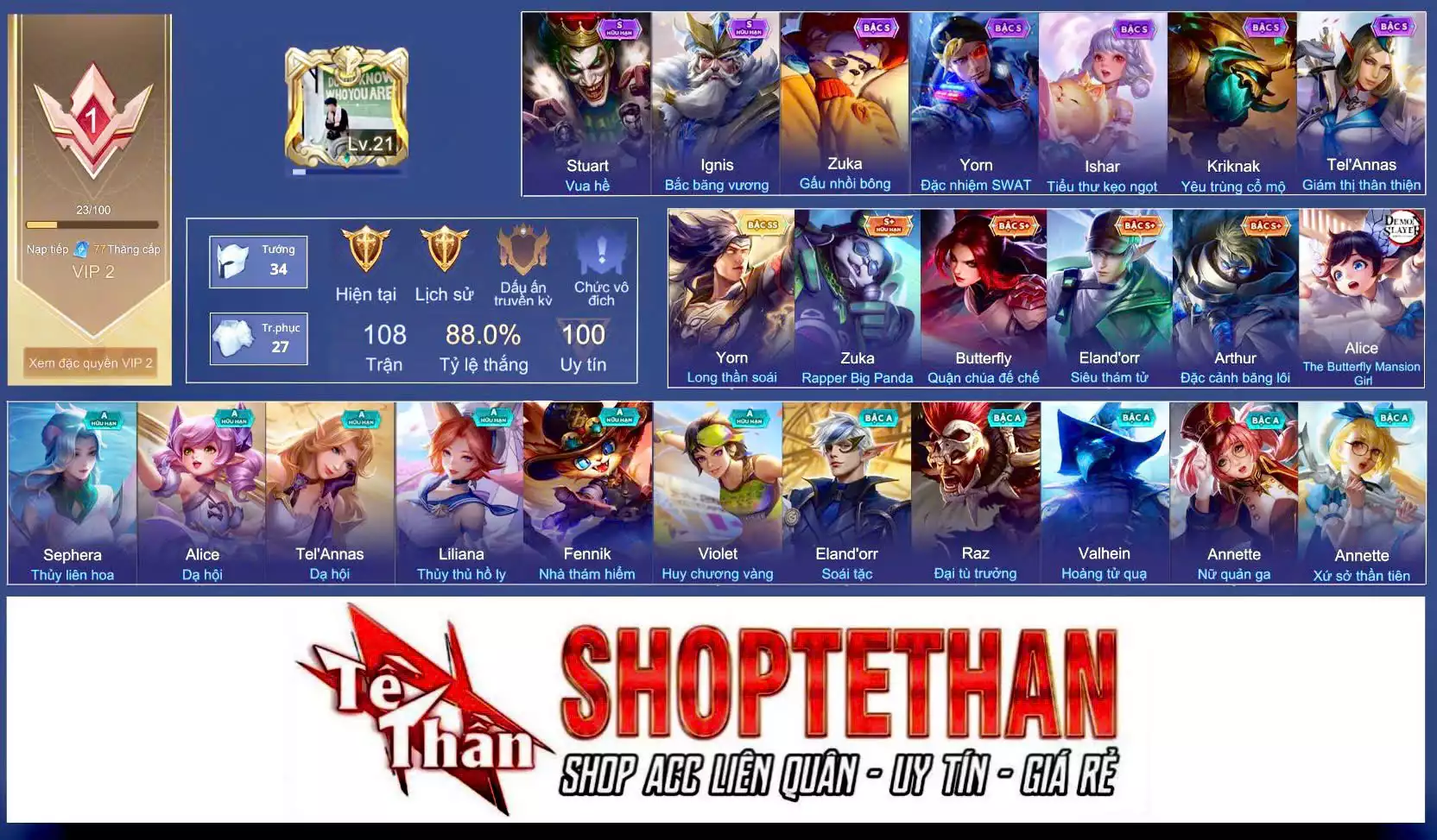 Yorn Long thần soái, Fennik Nhà thám hiểm, Richter Quang vinh 2.0, Annette Nữ quản ga, Annette Xứ sở thần tiên, Raz Đại tù trưởng...TRẮNG THÔNG TIN