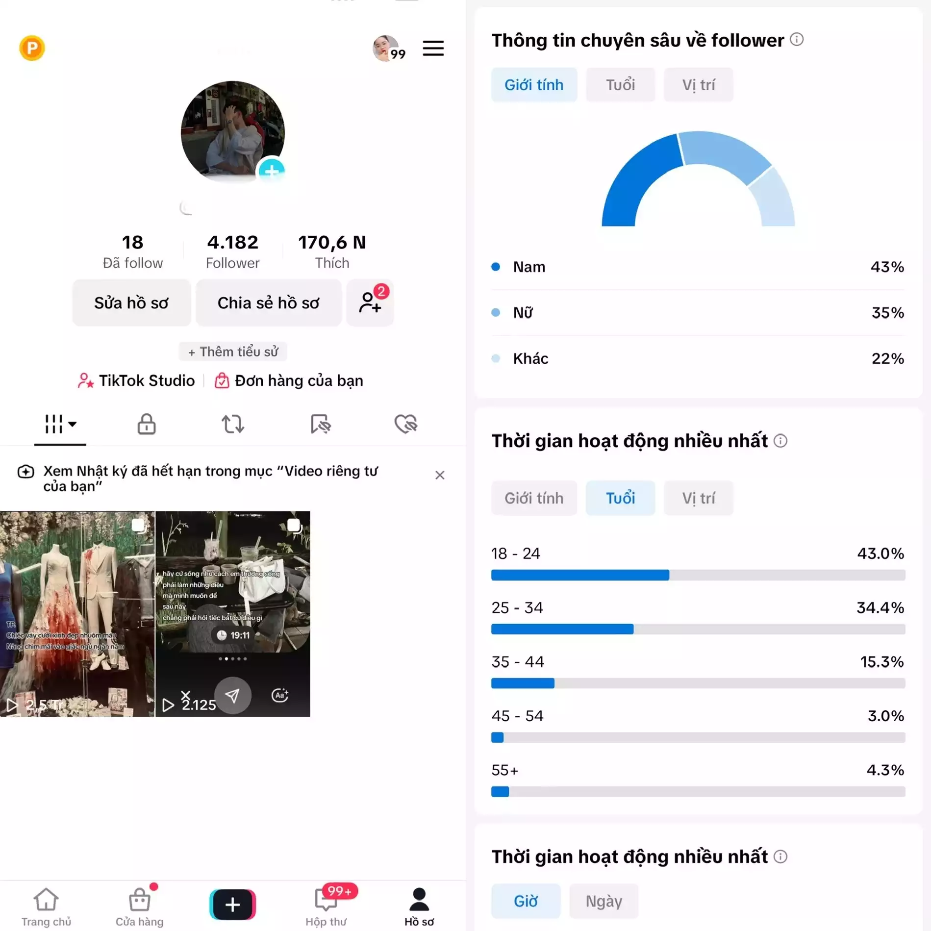 Chủ đề : Nhạc- Follow VN - Có Live Studio, Tiktok Shop - An toàn, Bao đổi thông tin chính chủ.