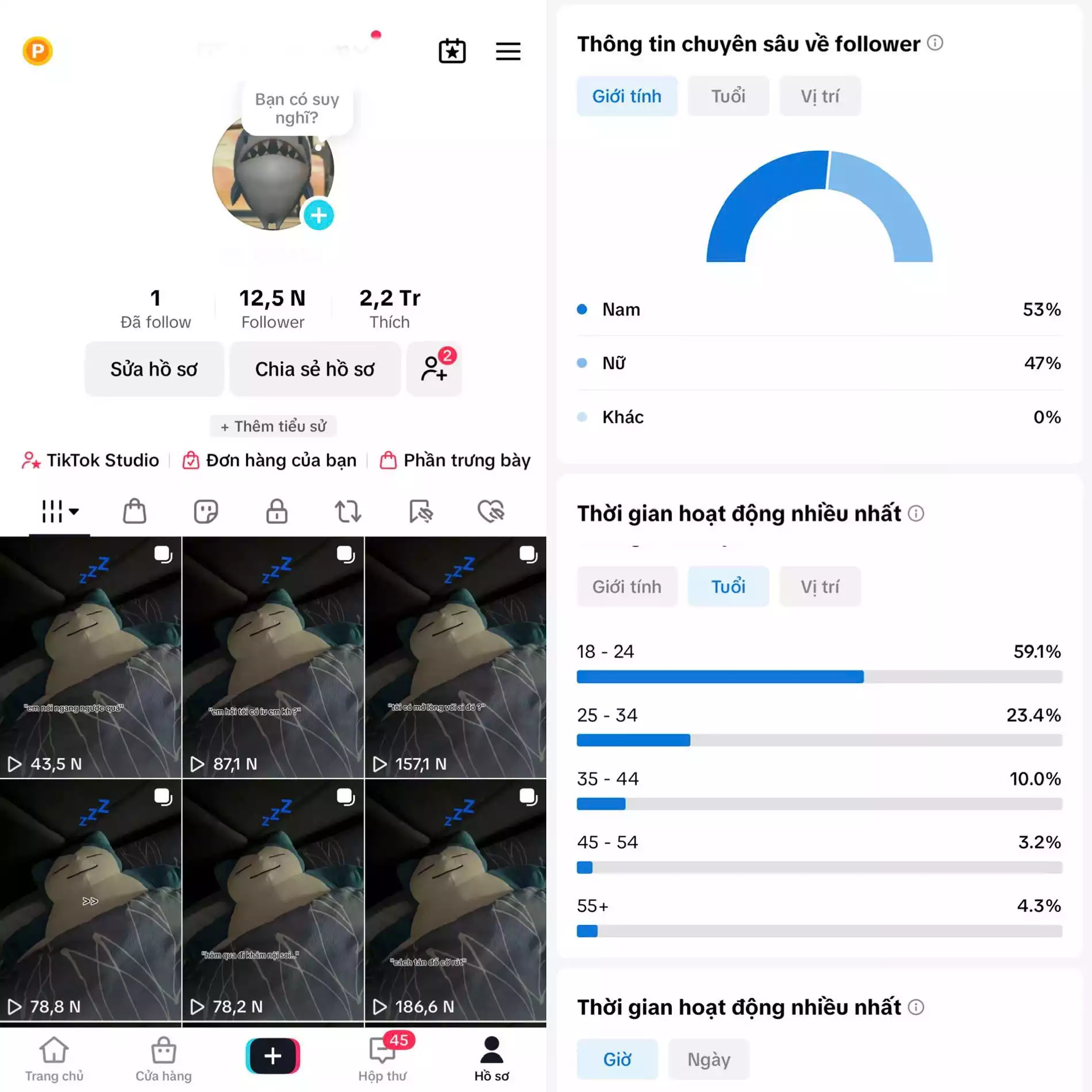 Chủ đề : Nhạc - Follow VN - Có Live Studio, Tiktok Shop - An toàn, Bao đổi thông tin chính chủ.