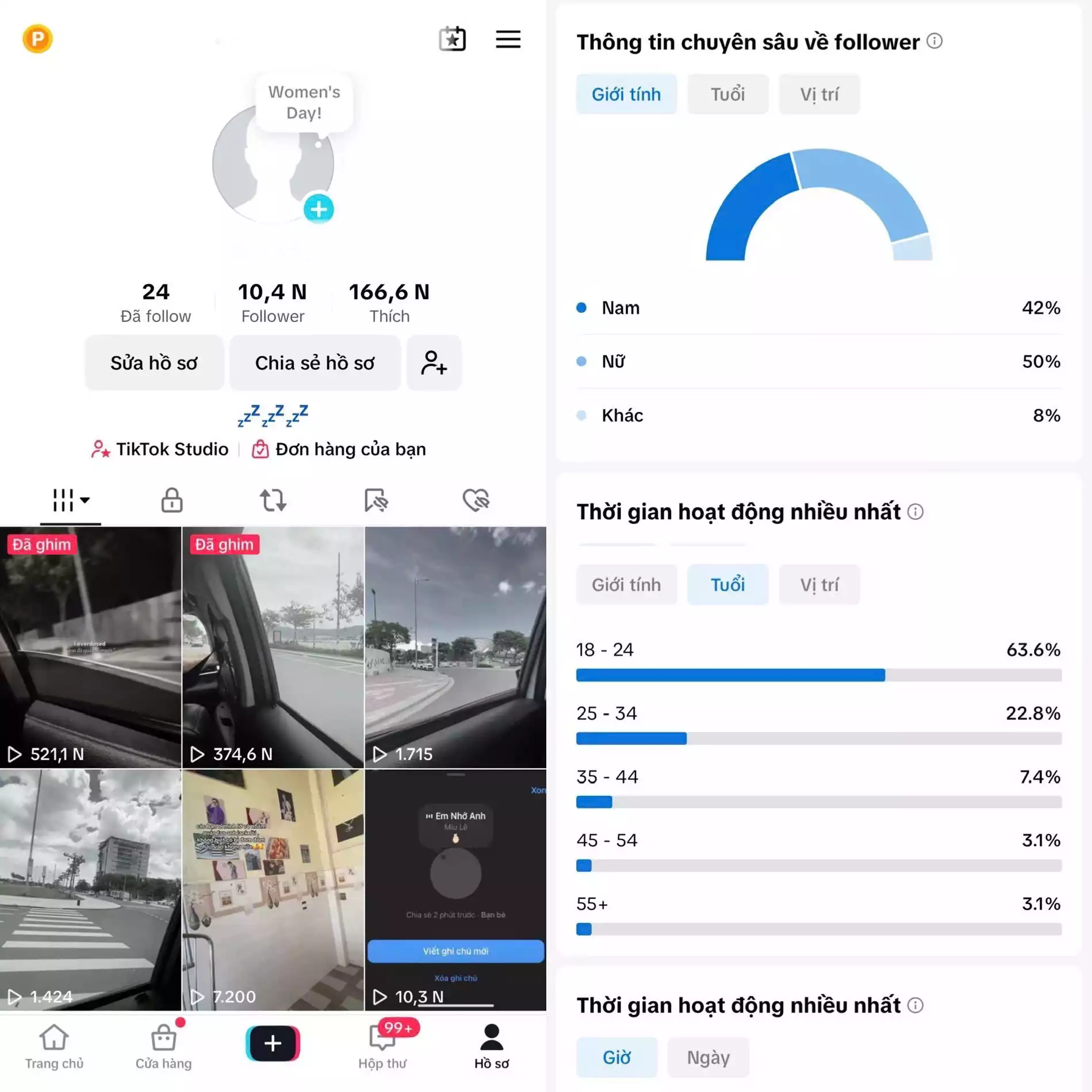 Chủ đề : Nhạc - Follow VN - Có Live Studio, Tiktok Shop - An toàn, Bao đổi thông tin chính chủ.