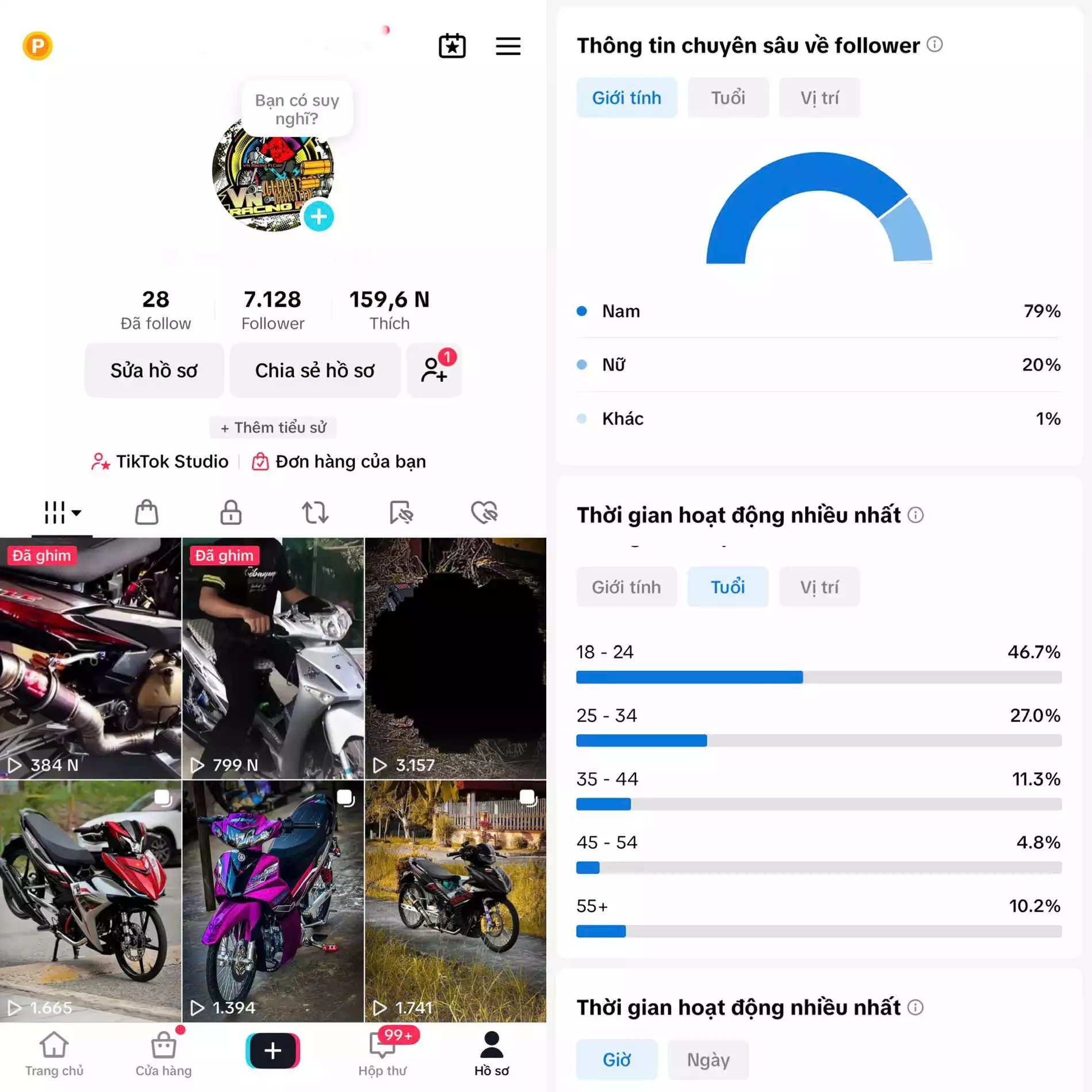 Chủ đề : Xe Kiểng - Follow VN - Có Live Studio, Tiktok Shop - An toàn, Bao đổi thông tin chính chủ.