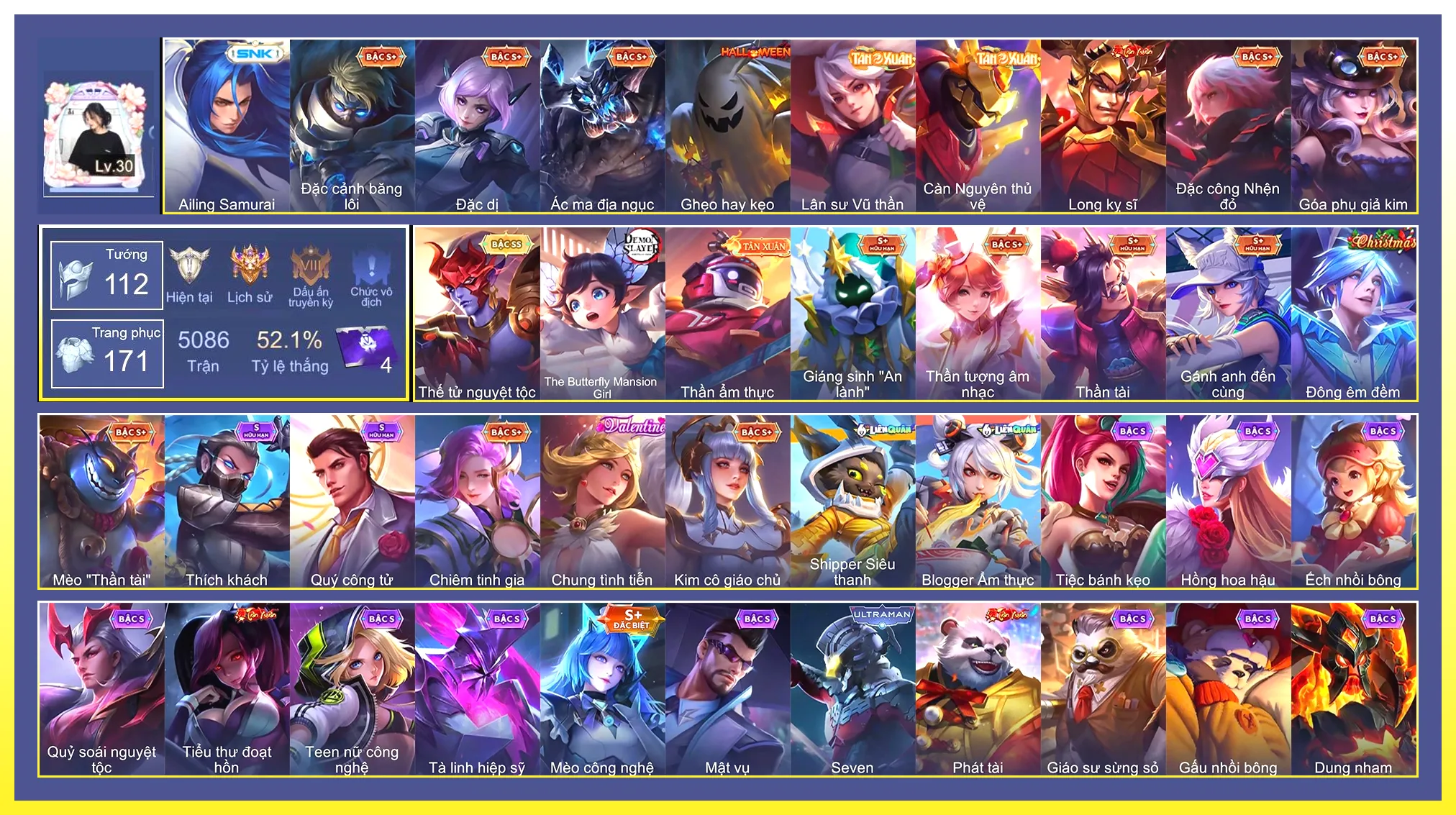 Yorn thế từ nguyệt tộc…