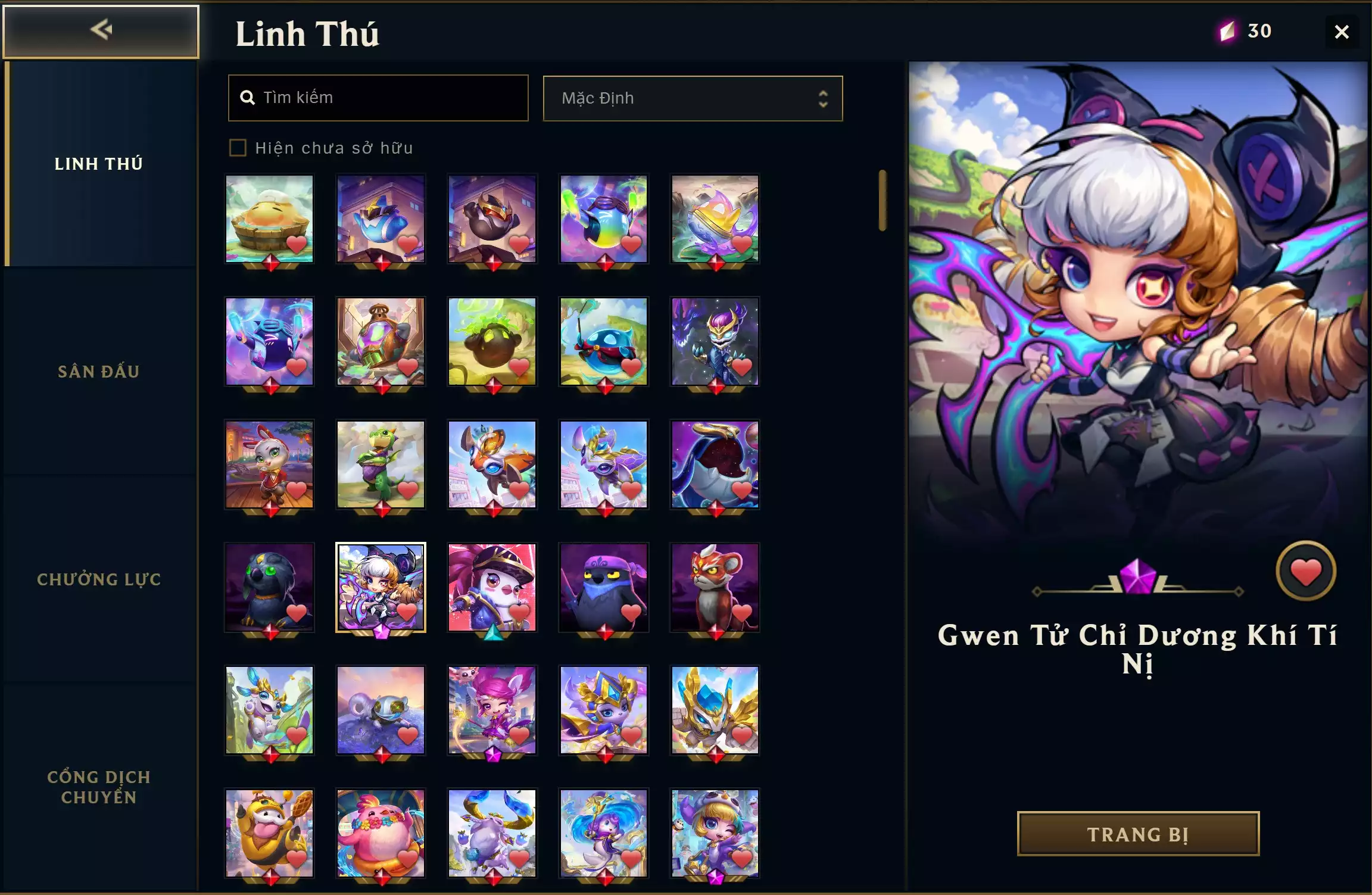 Ảnh 📮 Combo Pet VIP 📮 Gwen Tử Chỉ Dương Khí Tí Nị ▶ Lux Vệ Binh Tinh Tú Tí Nị ▶  Tristana Pháo Thủ Pengu Tí Nị ⬆️ Bộ Chưởng Lực Đẹp -  Chưởng Thiết Bảng 🌠 Cung Ánh Sáng Học Viện Chiến Binh ✅ Sàn - 4 Sàn Đấu Đỏ Cực Đẹp 🍁 Unrank TFT - Cặp Đôi Hoàn Hảo ️🍁 Có Thẻ Đổi Tên Nhân Vật Miễn Phí