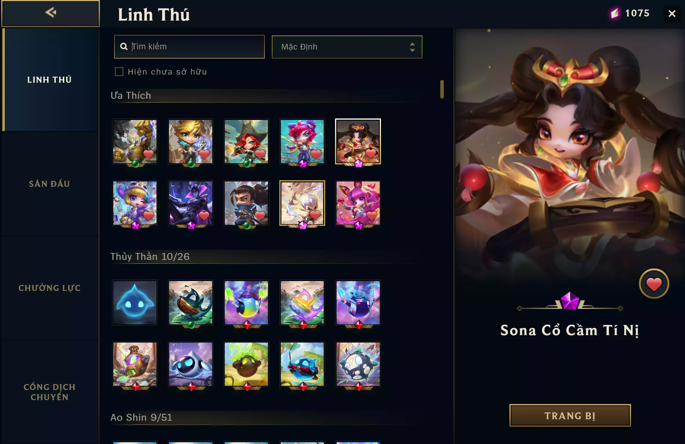 Ảnh ✅ Yasuo Long Kiếm Tí Nị - Hàng Hiệu ✅ Siêu Phẩm Vayne Đột Phá ✅ Sona Cổ Cầm Tí Nị ✅ Zoe Thần Thoại Tí Nị ✅ Tristana Pháo Thủ Pengu Tí Nị ✅ HeartSteel Set Tí Nị 🌠 Sàn Tím - Bồng Lai Tiên Cảnh 🌠 K/DA Tại Đồng Quy Giới Sàn 🌠 Siêu Phẩm: Rìa Tòa Nhà Công Nghệ 🍁 Có Thẻ Đổi Tên Nhân Vật Miễn Phí