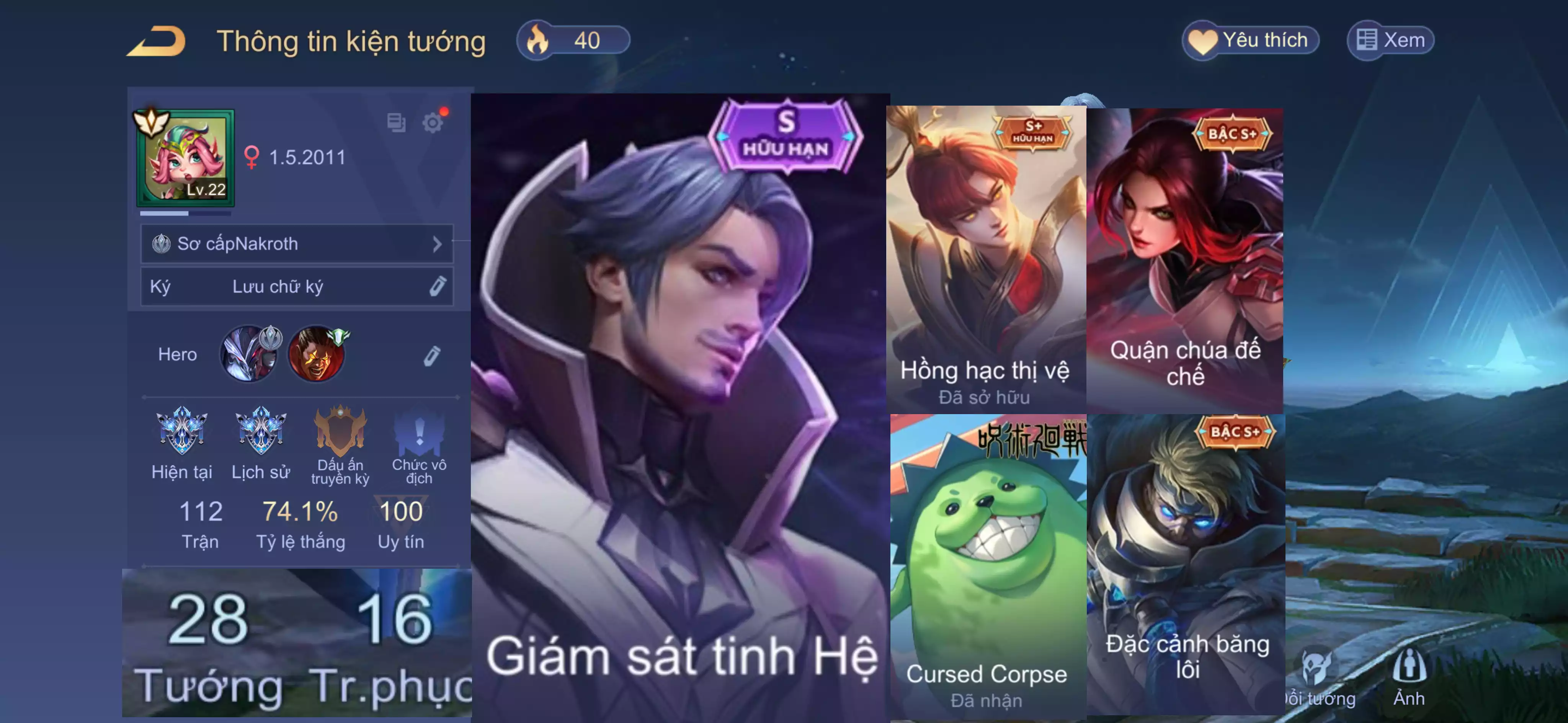 Flo Tinh Hệ, Enzo Hồng Hạc Thị Vệ,...Trắng all thông tin