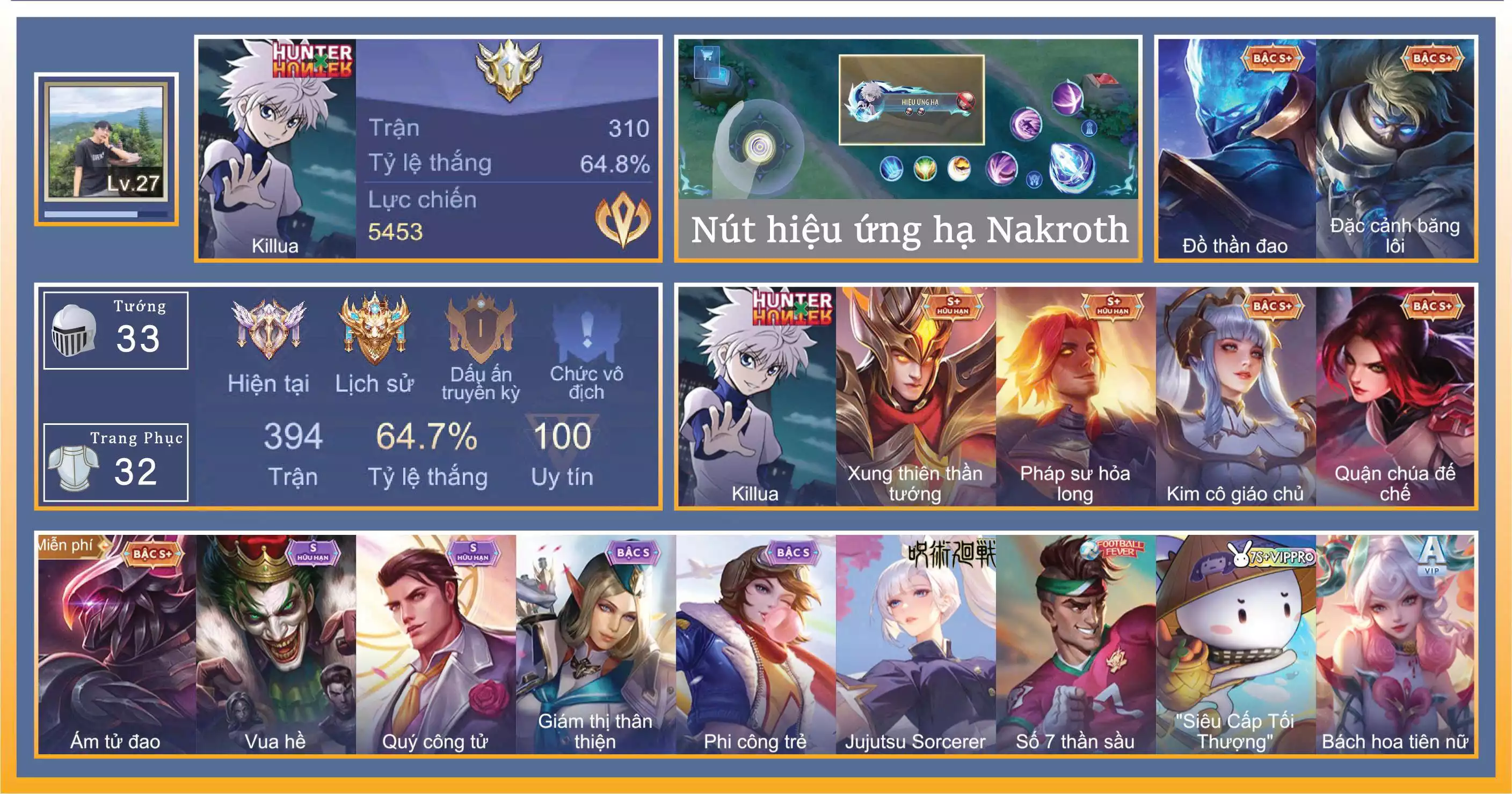 Nakroth Killua ...