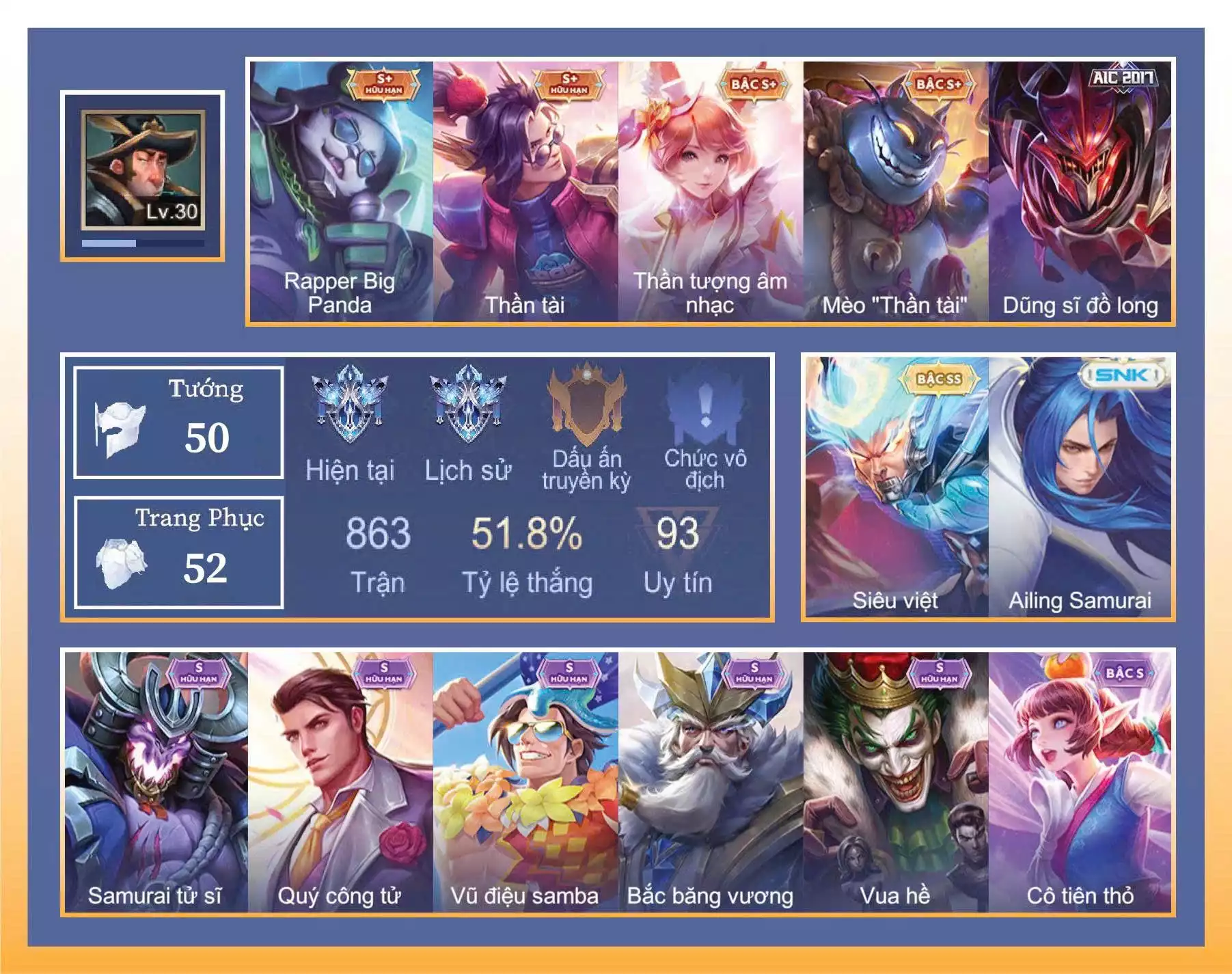 Ngộ Siêu Việt, Ryoma SNK,.. mỗi sdt