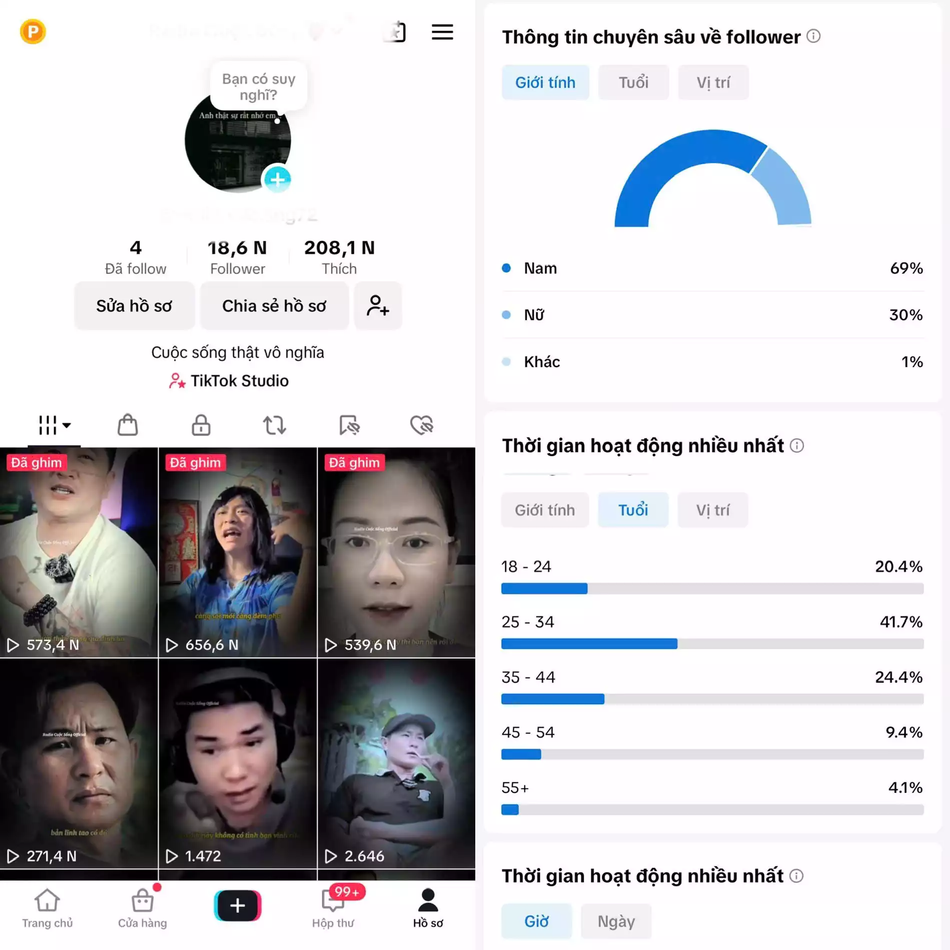 Chủ đề : Radio - Follow VN - Có Live Studio, Tiktok Shop - An toàn, Bao đổi thông tin chính chủ.