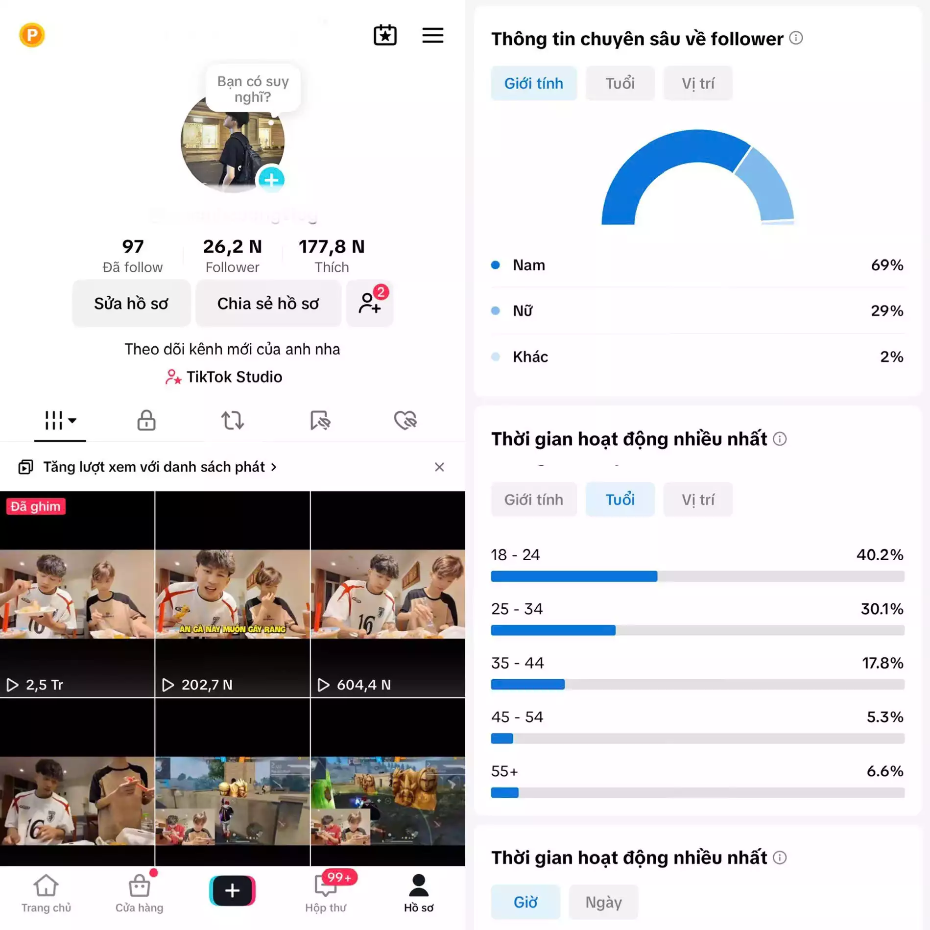 Chủ đề : Idol Game FF - Follow VN - Có Live Studio, Tiktok Shop - An toàn, Bao đổi thông tin chính chủ.