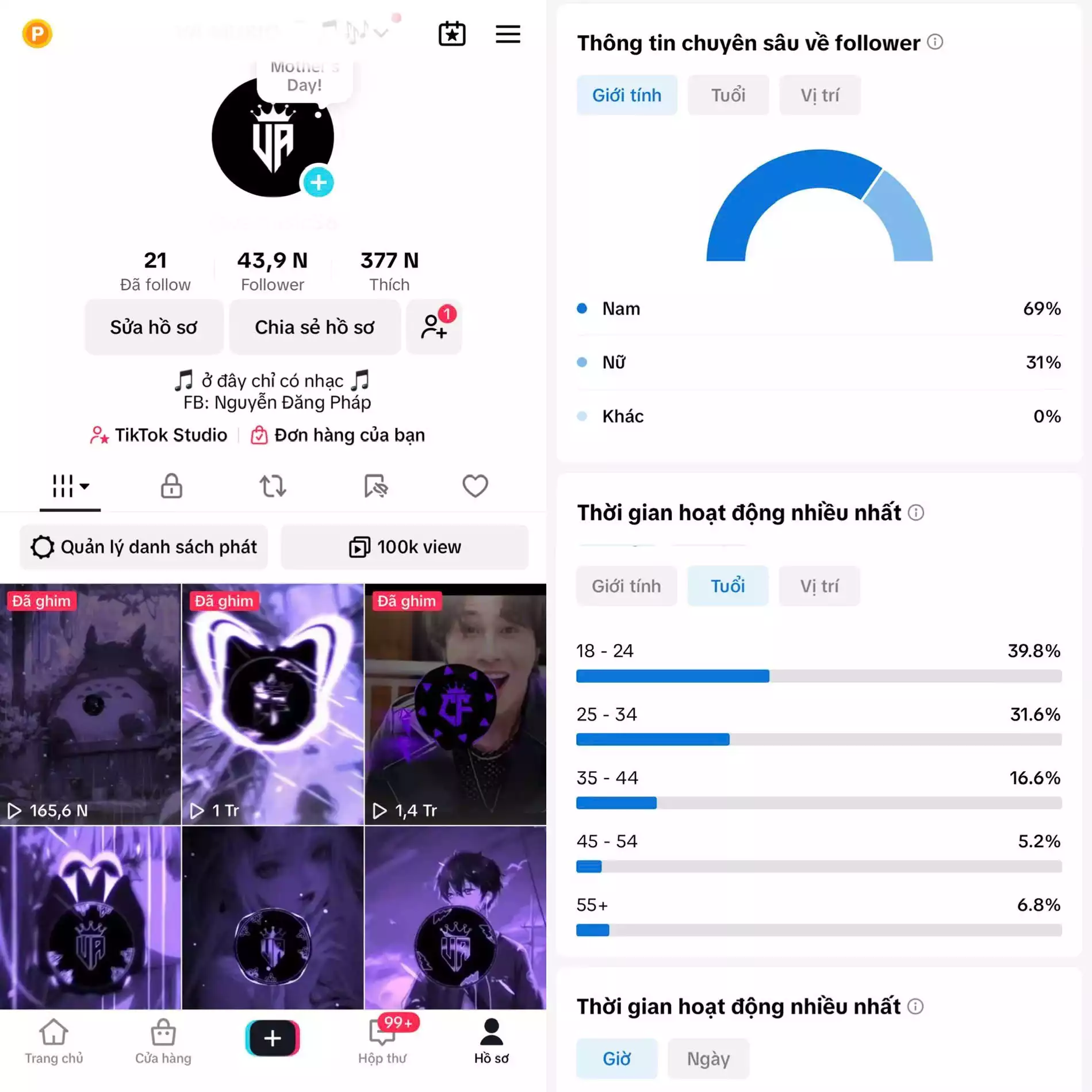 Chủ đề : Nostop Music - Follow VN - Có Live Studio, Tiktok Shop - An toàn, Bao đổi thông tin chính chủ.