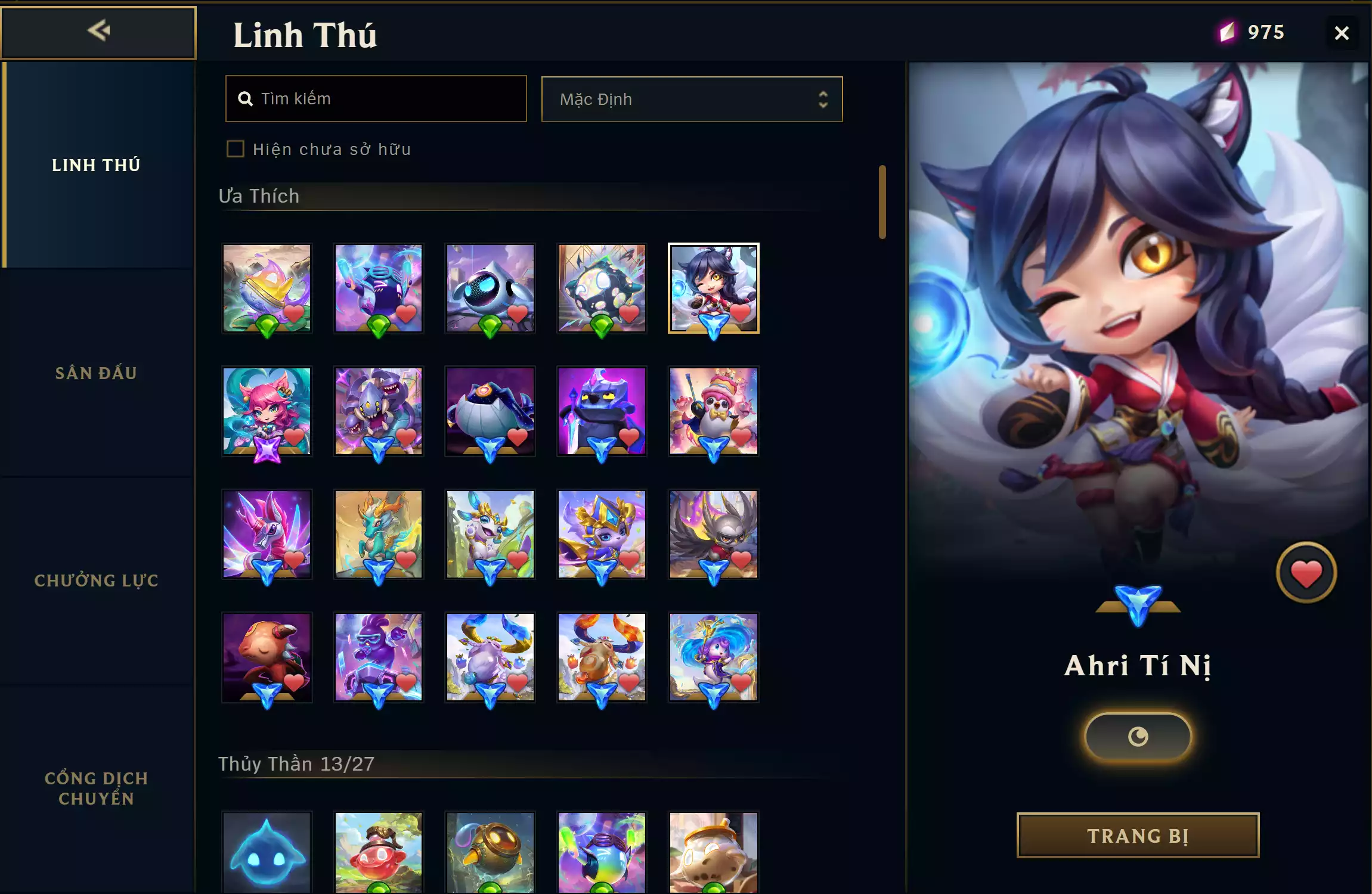 Ảnh 📮 TFT - Main Nữ ▶ Ahri Chiêu Hồn Thiên Hồ Tí Nị ▶ Ahri Tí Nị 🧧 Sàn Đấu - Sân Đấu Giải Đấu Tinh Võ 🧧 K/DA Tại Đồng Quy Giới 🌠 Chưởng - Tiểu Long Nộ - Hàng Hiệu 🌠 Chưởng - Quả Cầu Ma Thuật Hoa Linh ➡️ Dư 2 Huy Chương ➡️ Dư 3500 Pha Lê 🍁 Có Thẻ Đổi Tên Ingame