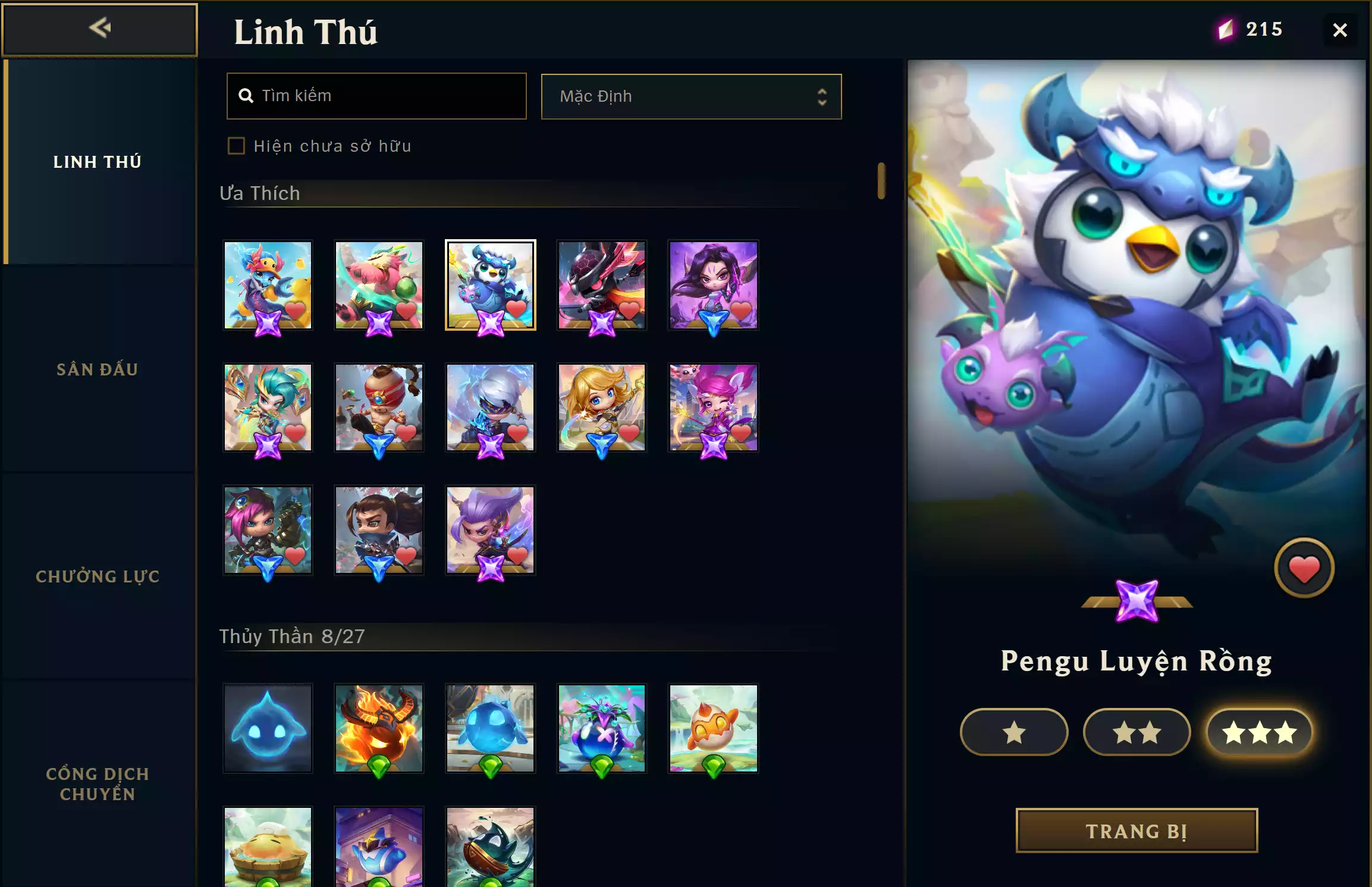 Ảnh 📮 TFT - VIP Ngon 🔰 8 Pet Tím ▶ 2 Sàn Tím ▶ 5 Tí Nị ✅ Leesin Long Cước Tí Nị  ✅ Kaisa Long Nữ Tí Nị ✅  Lux Vệ Binh Tinh Tú Tí Nị ✅ Yasuo Long Kiếm Tí Nị  🌠 Khu Nghỉ Dưỡng Của Choncc 🌠 Thánh Địa Thần Long ⬆️ Leesin Tí Nị  ⬆️ Kaisa Tí Nị ⬆️ Lux Tí Nị  ⬆️ Vi Tí Nị ⬆️ Yasuo Tí Nị 🍁 Unrank 🍁Có Thẻ Đổi Tên Nhân Vật Miễn Phí