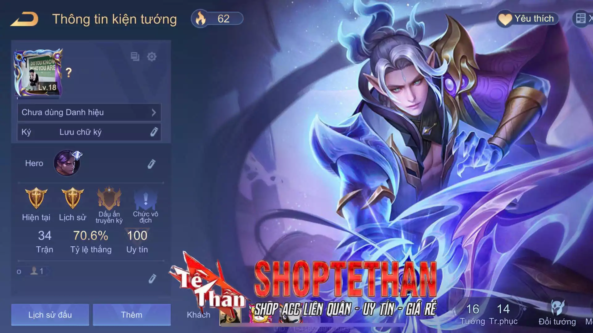 Quillen Nghịch thiên long đế...TRẮNG THÔNG TIN