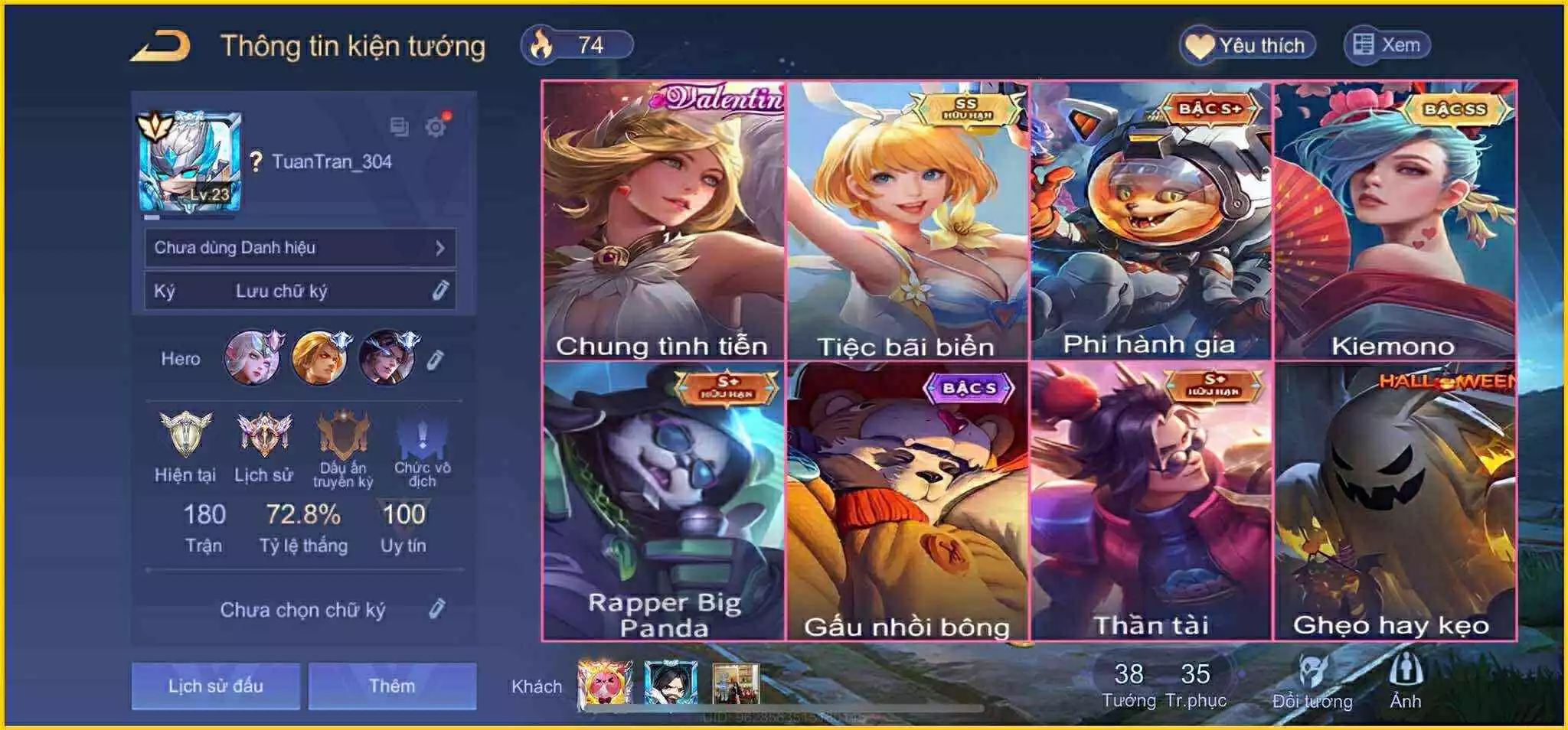 Violet Bãi Biển, Airi Kemono, Zuka Rapper,.. trắng thông tin