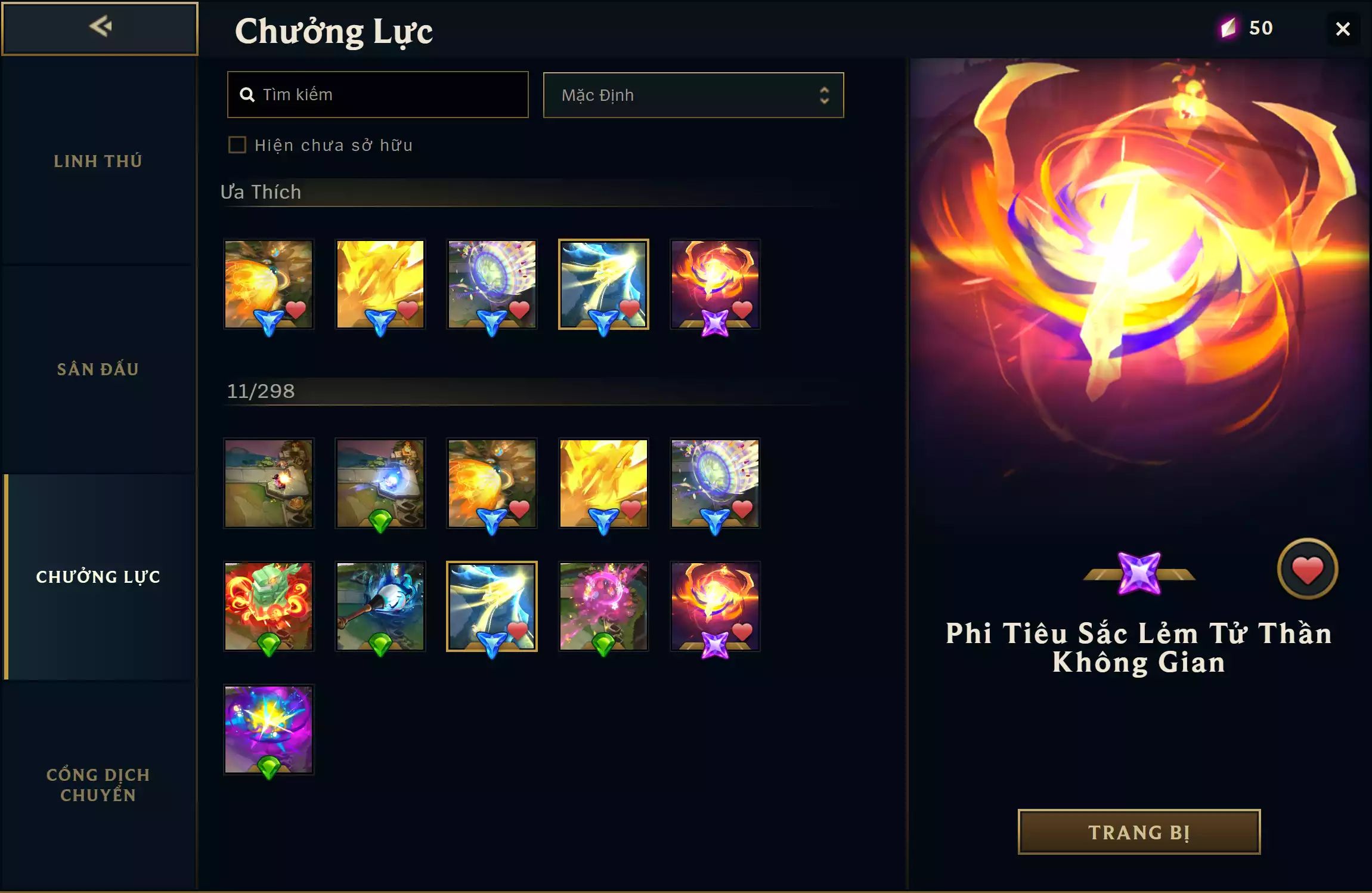 Ảnh 📮TFT - VIP Ngon ▶ Zed Tử Thần Không Gian Tí Nị  ▶ Leesin Tí Nị - Set Tí Nị - Tristana Tí Nị 🧧 Sàn Đấu - Sân Đấu Giải Đấu Tinh Võ 🧧 Sàn Đấu - Khu Nghỉ Dưỡng Của Choncc 🌠 Phi Tiêu  Sắc Lẻm Tử Thần Không Gian ➡️ Dư 1 Huy Chương (44/60) ➡️ Dư 1.150 Pha Lê 🍁 Có Thẻ Đổi Tên Nhân Vật Miễn Phí