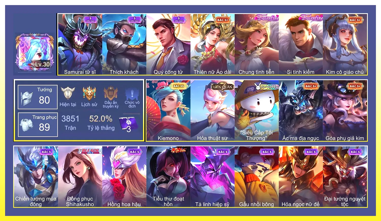 Ari kiemono…Trắng thông tin không liên kết