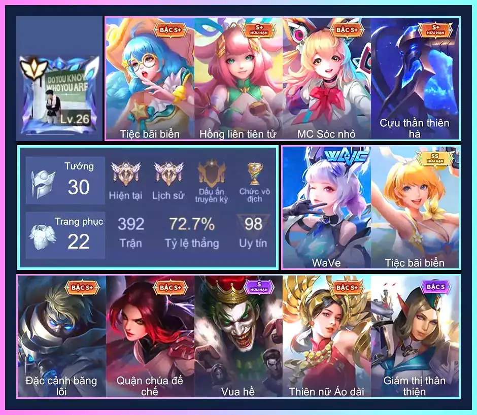 Liliana WaVe, Violet Tiệc bãi biển...MỖI SĐT