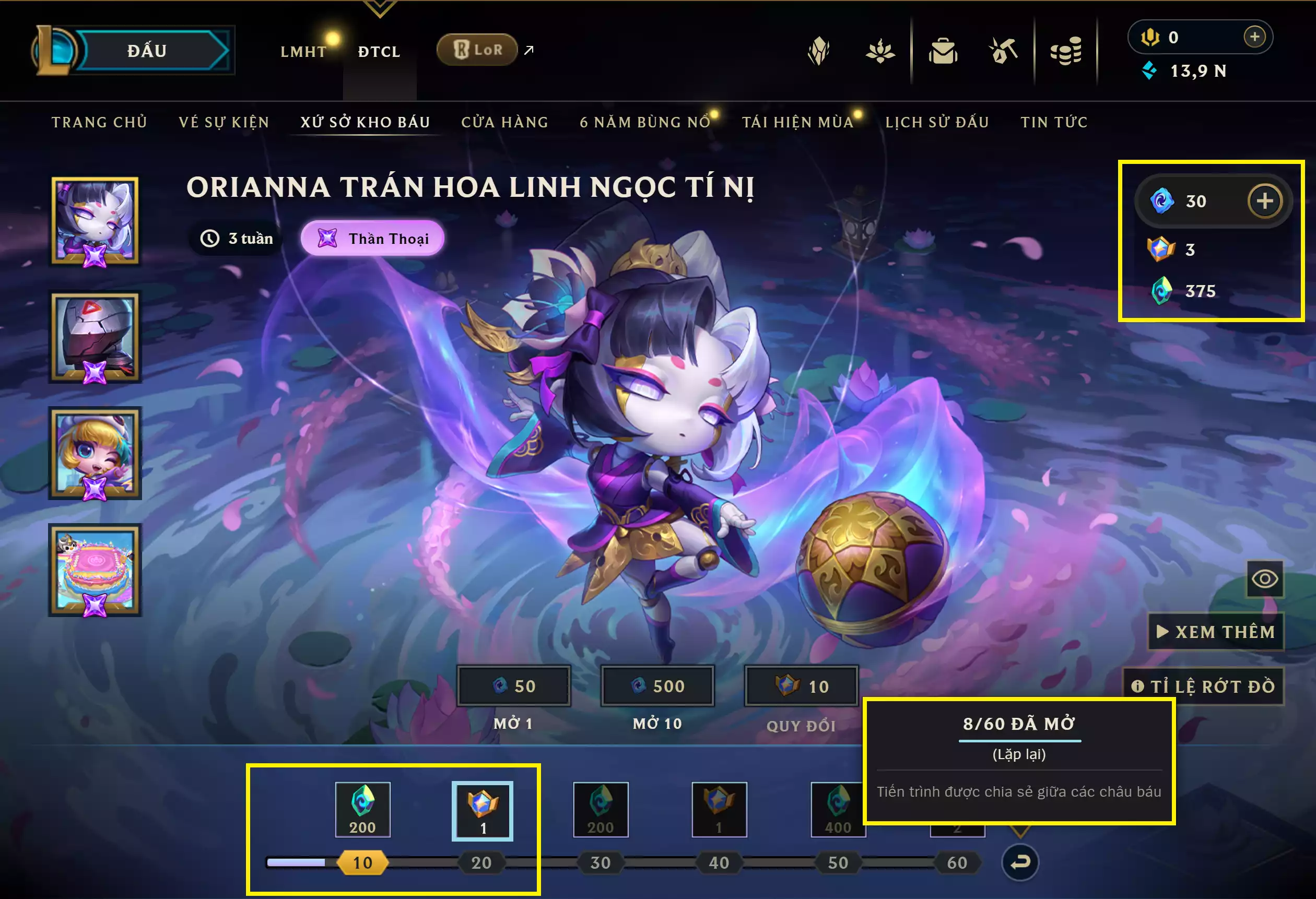 Ảnh 📮 TFT - VIP Ngon ▶ Yone Tà Ảnh Song Kiếm Tí Nị ▶ Aatrox Huyết Nguyệt Tí Nị ✅ Sàn Tím - Quán Giọt Cuối  ⬆️ Bộ Chưởng Lực Đẹp -  Chưởng - Hoa Linh Đoạt Mệnh 🌠  Quỷ Kiếm Darkin ✅ Sàn - 4 Sàn Đấu Đỏ Cực Đẹp ➡️ Dư 3 Huy Chương Thần Thoại (8/20)🍁 Unrank TFT - Cặp Đôi Hoàn Hảo ️