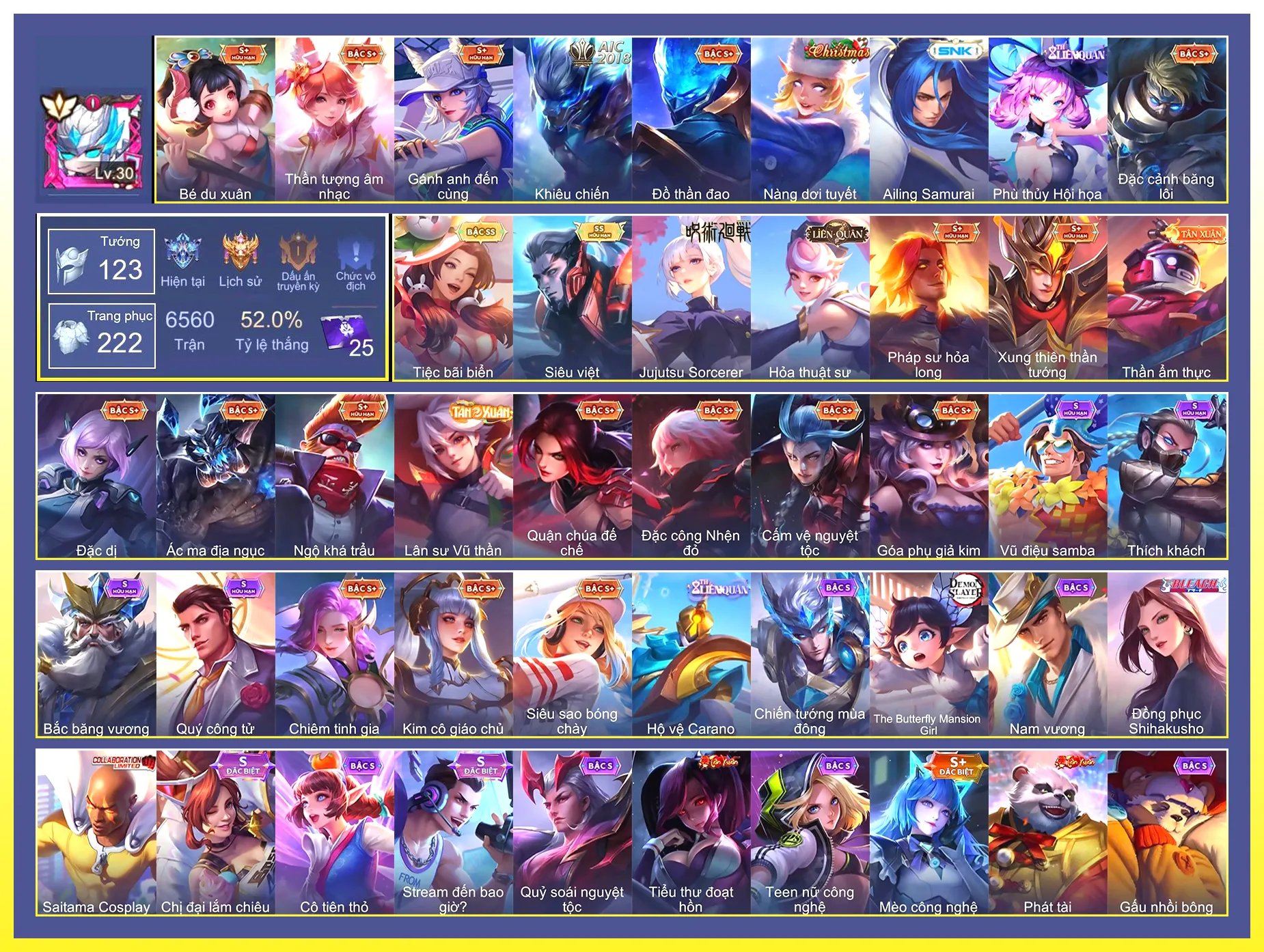 Nhiều tướng…