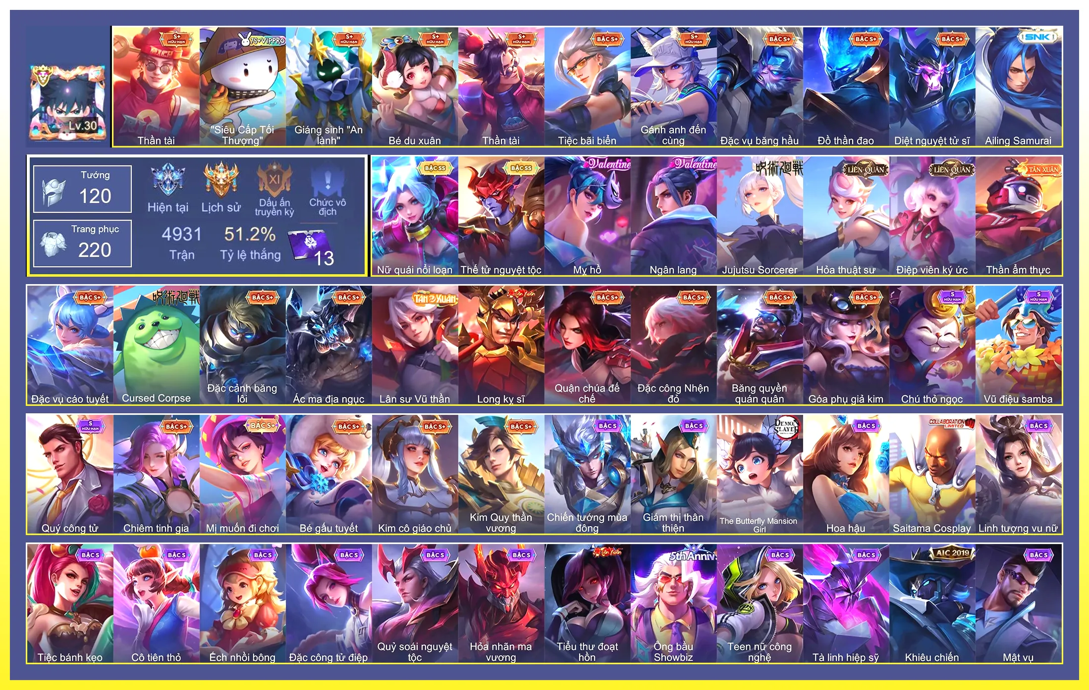 Nhiều tướng…