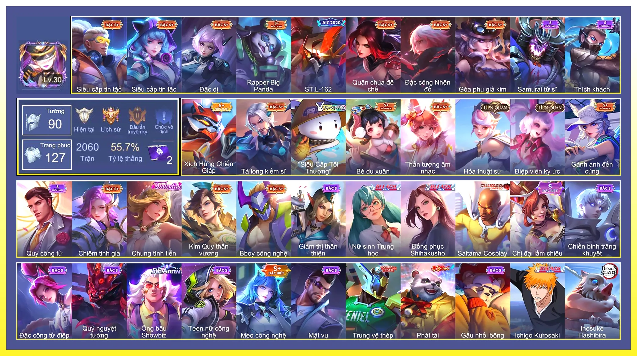 Lữ bố ichigo…Trắng thông tin không liên kết