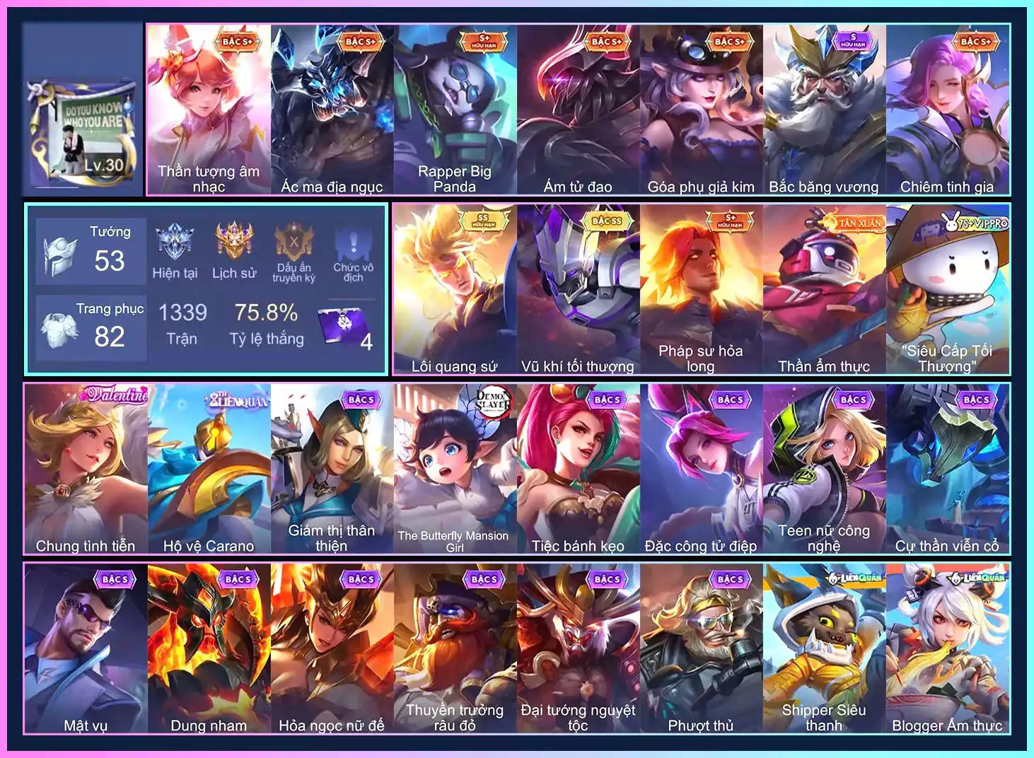 Valhein Vũ khí tối thượng, Nakroth Lôi Quang Sứ...MỖI SĐT