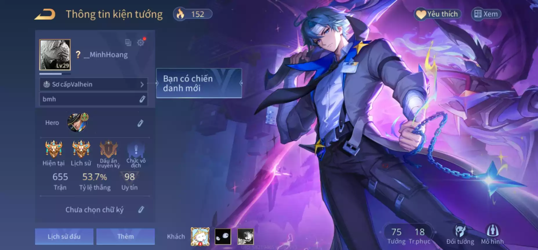 Valhein Thứ Nguyên Vệ Thần, Laville Xạ Thần Tinh Vệ... CHỈ CÀI SĐT