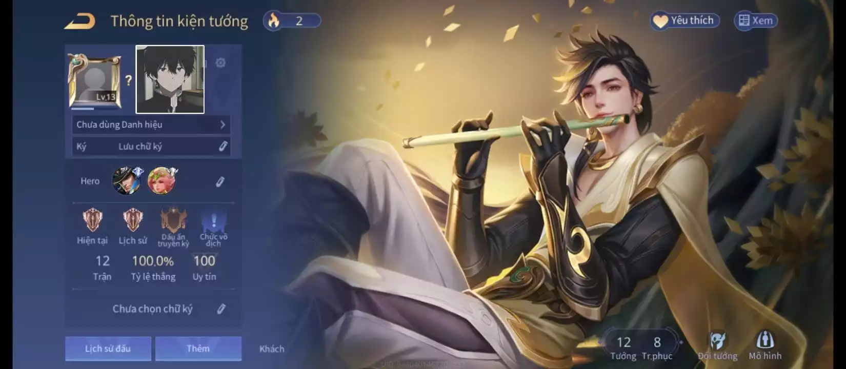 Murad Chí tôn thần kiếm ... Trắng Thông Tin, KLK